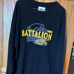 Battalion Black Graphic Men's Sweatshirt